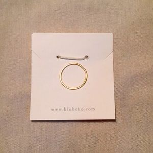 bluboho plain jane stacking ring